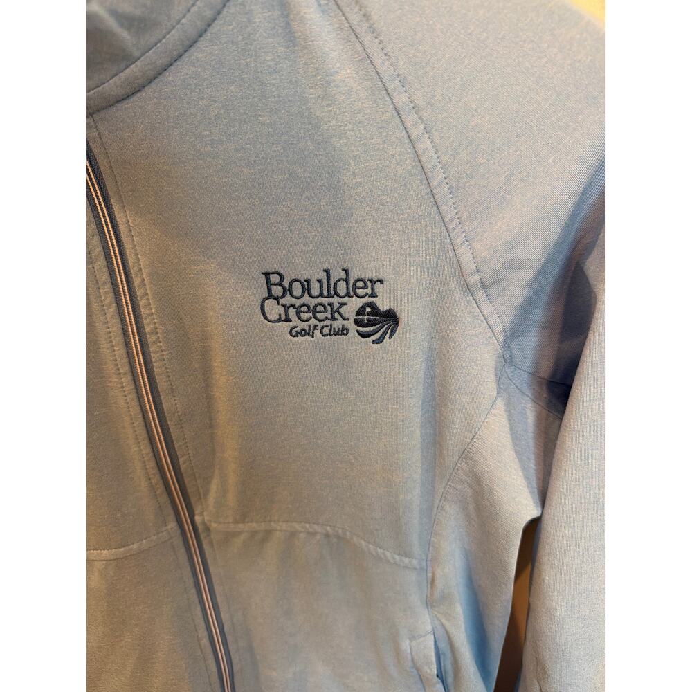 Cutter & Buck Women’s Light Blue Full Zip Jacket | Boulder Creek Golf Club | S - Picture 2 of 6